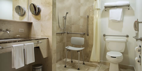 Hotel Fiesta Americana Santa Fe Hotel Luxury room for guests with special needs Room