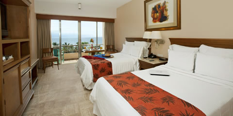 Hotel Fiesta Americana Puerto Vallarta Hotel Superior Room, 2 double, Ocean view Room